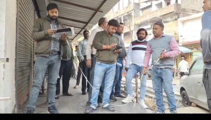 अवैध निर्माण के खिलाफ नगर निगम की कार्रवाई जारी…