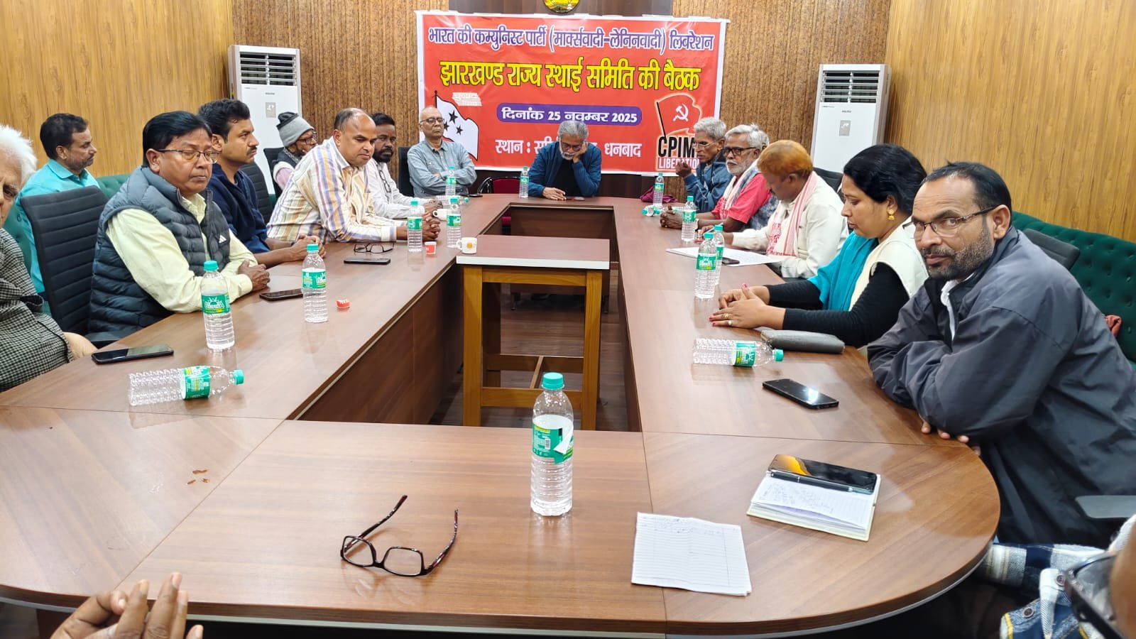 भाकपा माले की राज्य कमिटी की हुई बैठक…