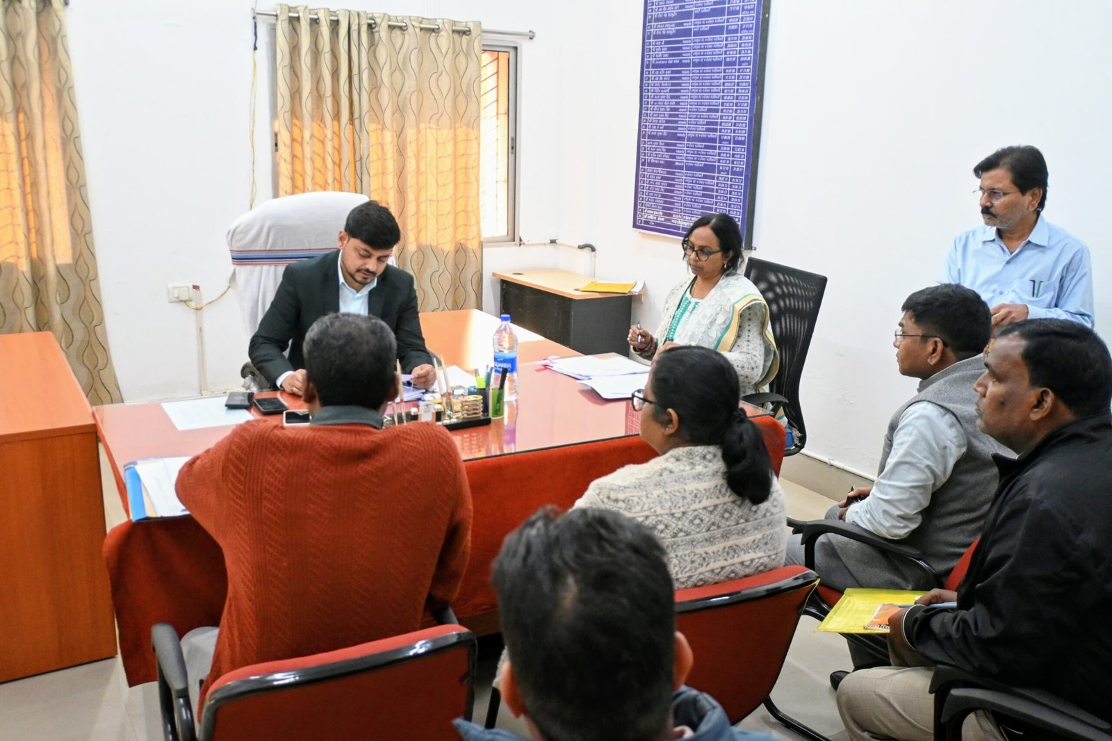 उपायुक्त ने की बंदोबस्त कार्यालय के कार्यों की समीक्षा…