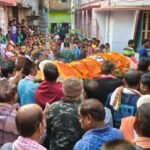 तृणमूल के युवा नेता हैप्पी सिंह ने अपने घर मे फंदा लगाकर कि आत्म हत्या, पार्टी नेताओं ने नम आँखों से दी विदाई….