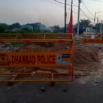 झरिया-सिंदरी मुख्यमार्ग बनियाहीर स्थित हुई एक बार फिर गैस रिसाव लोगों मे दहसत..