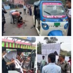 तेज राफ्तर टोटो मारी पलटी चालक हुआ गंभीर रूप घायल…