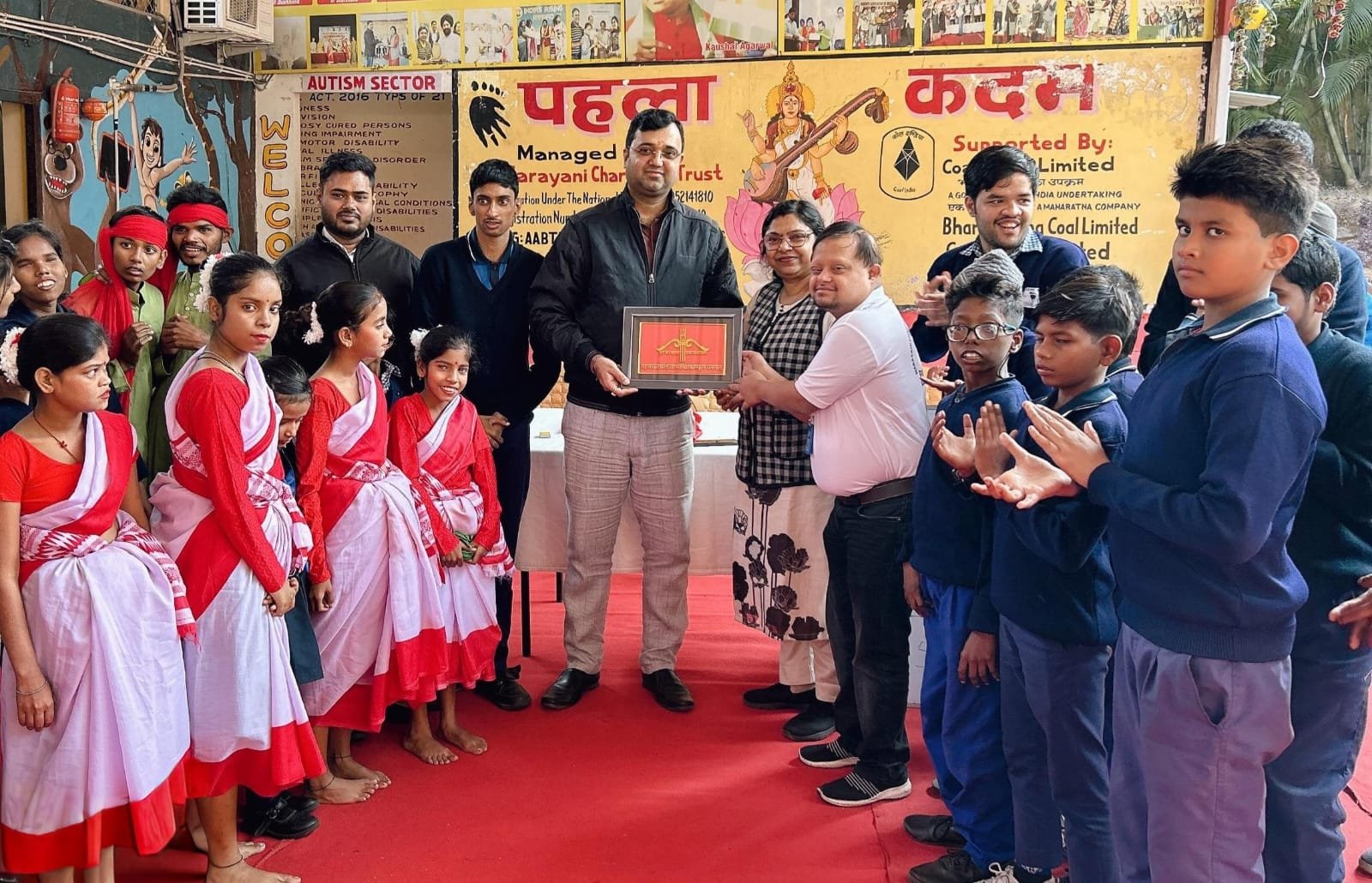 पहला कदम विद्यालय दिव्यांग बच्चों के सर्वांगीण विकास का उत्कृष्ट केंद्र — डॉ. अभिनय शर्मा…