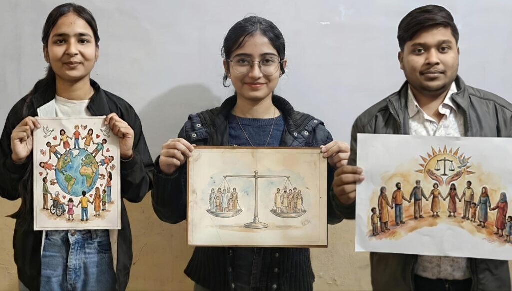 मानवाधिकार दिवस पर मारवाड़ी युवा मंच, झरिया शाखा द्वारा पोस्टर प्रतियोगिता आयोजित….