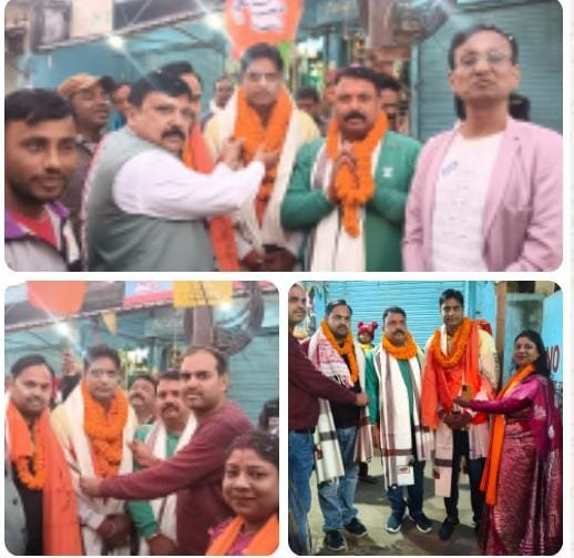 जामताड़ा नगर अध्यक्ष प्रदीप राउत समेत भाजपा नगर पदाधिकारियों का भव्य अभिनंदन…