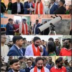 मंत्री ने किया उत्क्रमित मध्य विद्यालय का भ्रमण…