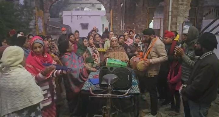 गुरु गोविंद सिंह जी के 359 वें प्रकाश पर्व के अवसर पर प्रभात फेरी का शुभारम्भ…