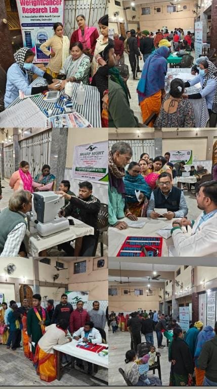 मारवाड़ी युवा मंच, झरिया शाखा ने एकादशी पर लगाया निःशुल्क स्वास्थ्य एवं नेत्र जांच शिविर…