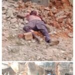 चिरकुंडा में पुराने खंडहर भवन को तोड़ने के क्रम में एक मजदूर की मलवे में दबने से हुई मौत व एक घायल..