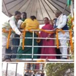 धनबाद के रेलवे स्टेशन परिसर में झारखंड के पुरोधा कहे जाने वाले स्वर्गीय विनोद बिहारी महतो की मनाई गई पुण्यतिथि..