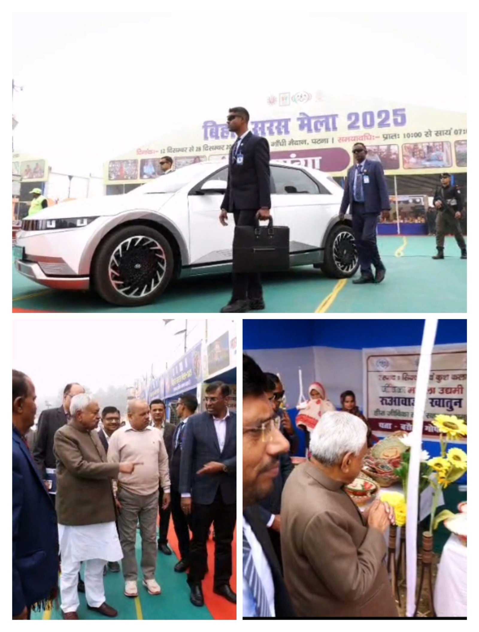 मुख्यमंत्री ने बिहार सरस मेला-2025 का किया भ्रमण..