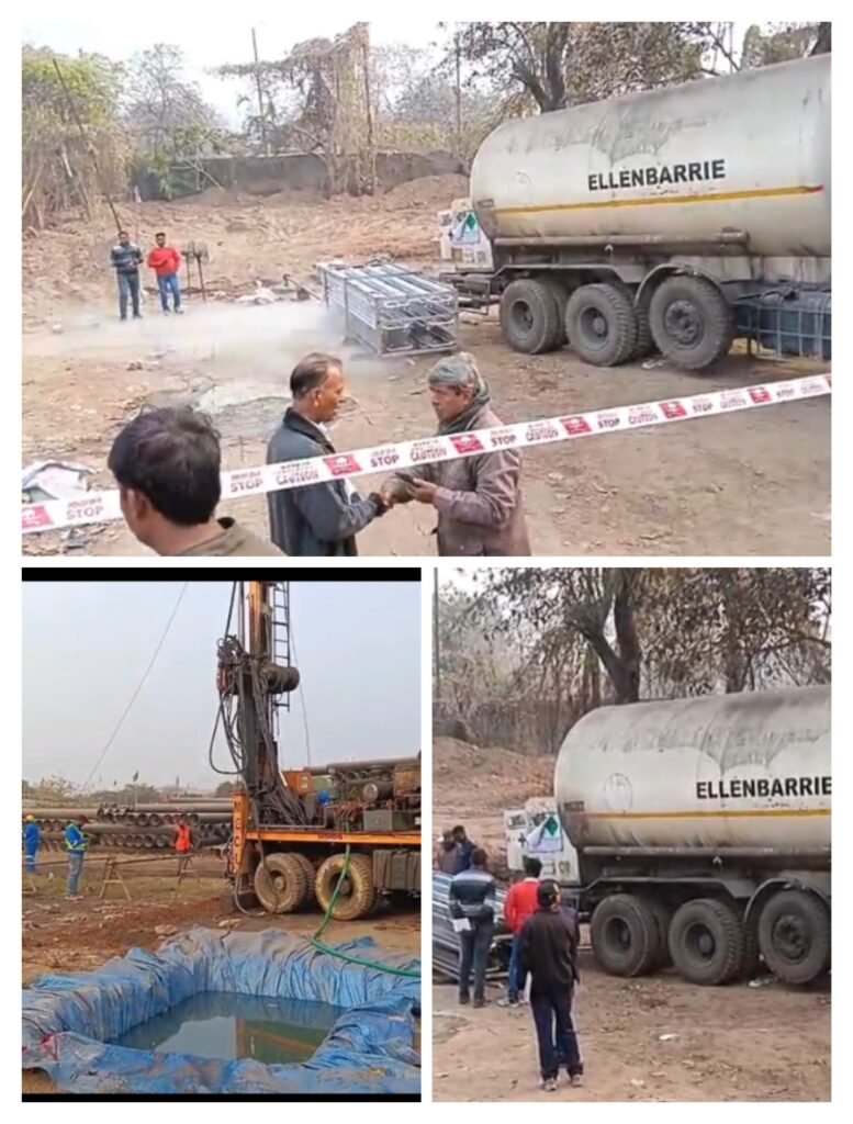 केंदुआडीह गैस रिसाव पर नियंत्रण की कोशिश तेज, नाइट्रोजन इंजेक्शन जारी..