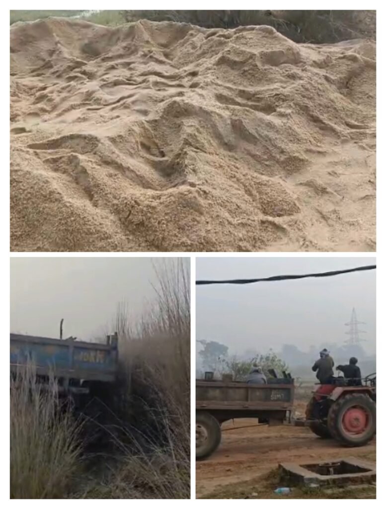 हीरापुर थाना अंतर्गत दामोदर नदी के किनारे कुकुरमुत्ते की तरह फल फूल रहे हैं अवैध बालू घाट…