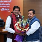 धनबाद MLA राज सिन्हा ने बीजेपी के राष्ट्रीय कार्यकारी अध्यक्ष नितिन नवीन से मुलाकात कर दी नव वर्ष की शुभकामनाएं…