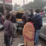 तेज रफ़्तार मे विपरीत दिशा से आ रही कार ने ऑटो को मारी टक्कर चार गंभीर रूप से घायल…