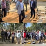 उप विकास आयुक्त ने की आंगनबाड़ी व विद्यालय निर्माण कार्य के गुणवत्ता की जांच…