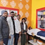 थैलेसीमिया सोसाइटी और एकता मैकओवर की तरफ आयोजित किया रक्तदान शिविर…