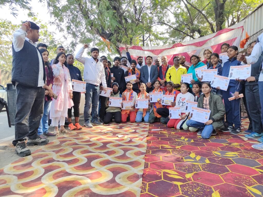 विवेकानंद जयंती पर ABVP द्वारा गोल्फ़ ग्राउंड में RUN FOR MARATHON कार्यक्रम का आयोजन…