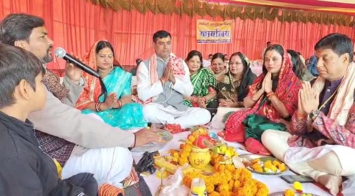 -सर्व धर्म सामूहिक विवाह समिति के द्वारा गोल्फ ग्राउंड में भूमि पूजन…