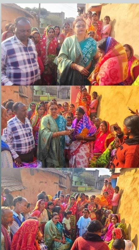 सर्दी के सितम से लड़ने के लिए बबीता झा ने गरीबों को बांटा कंबल, भाजपा नेत्री लगातार कर रही लाचारों की मदद…