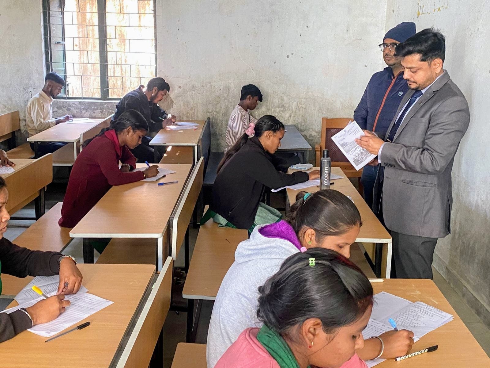 प्री बोर्ड परीक्षा को लेकर उपायुक्त ने किया का विद्यालयों का भ्रमण…