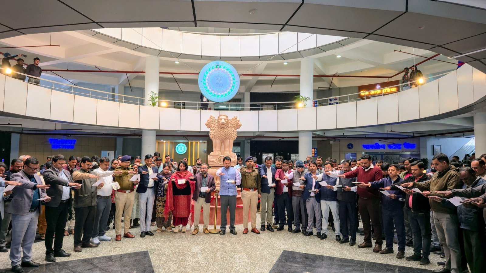 उप विकास आयुक्त ने दिलाई निर्भीक होकर मतदान करने की शपथ…