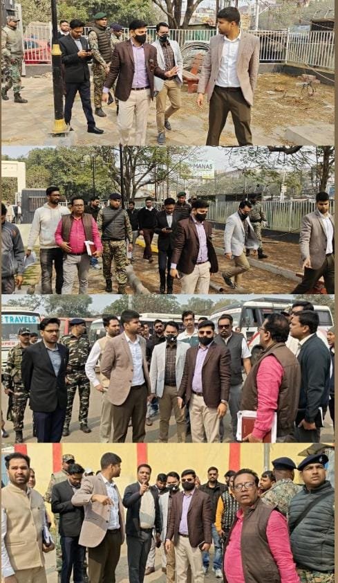 उपायुक्त ने बरटांड़ स्थित बस स्टैंड तथा हीरापुर स्थित माडा कॉलोनी का किया निरीक्षण….