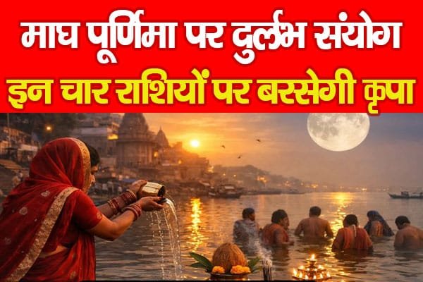 माघ पूर्णिमा पर दुर्लभ संयोग इन चार राशियों पर बरसेगी कृपा…