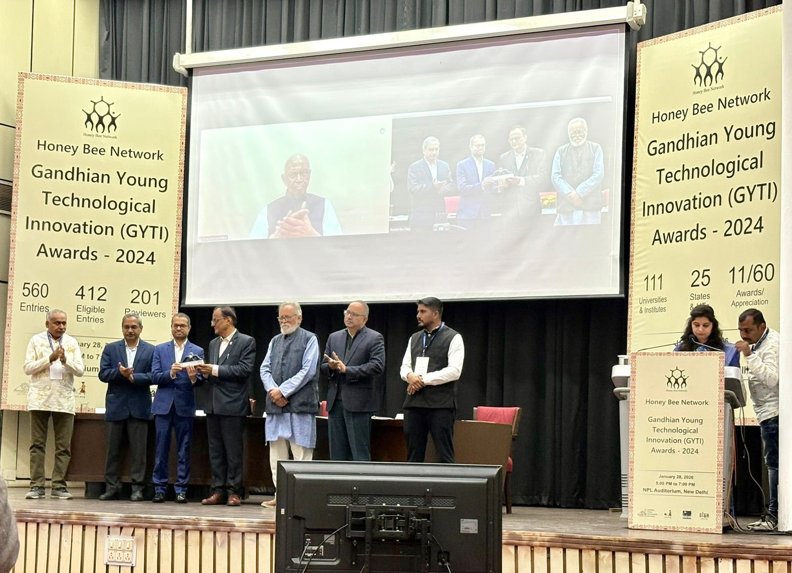 IIT (ISM) धनबाद के रिसर्च स्कॉलर को मिला GYTI नेशनल अवॉर्ड…