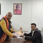 चंद्रशेखर अग्रवाल ने किया महापौर के लिए नॉमिनेशन…