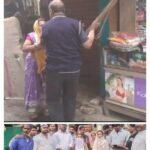 मनसनकी दुकानदार ने अधेड़ सफाई-कर्मी महिला को सरेआम बाजार में पीटा…