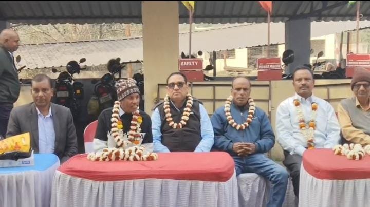 बैजना कोलियरी से सेवा निवृत्त पांच श्रमिकों को भावभीनी विदाई…