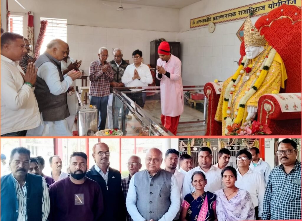 मेयर पद के प्रत्याशी चन्द्रशेखर अग्रवाल का सिंदरी में जनसमपर्क अभियान…