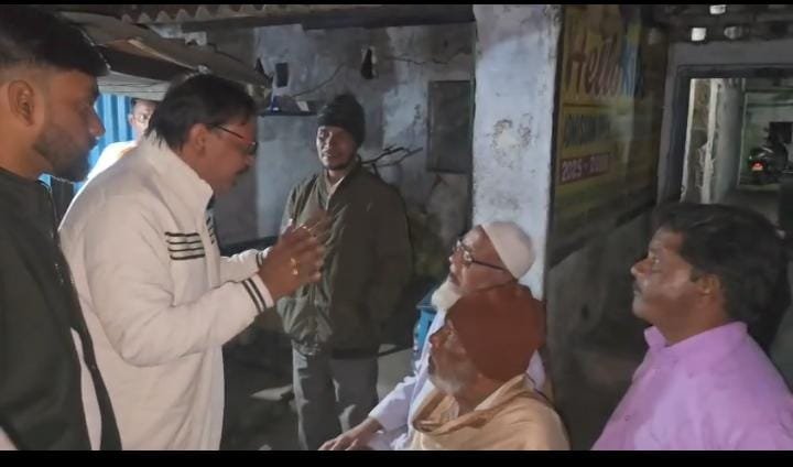 मेयर प्रत्याशी अमित अग्रवाल के पक्ष में चुनावी जनसंपर्क अभियान…