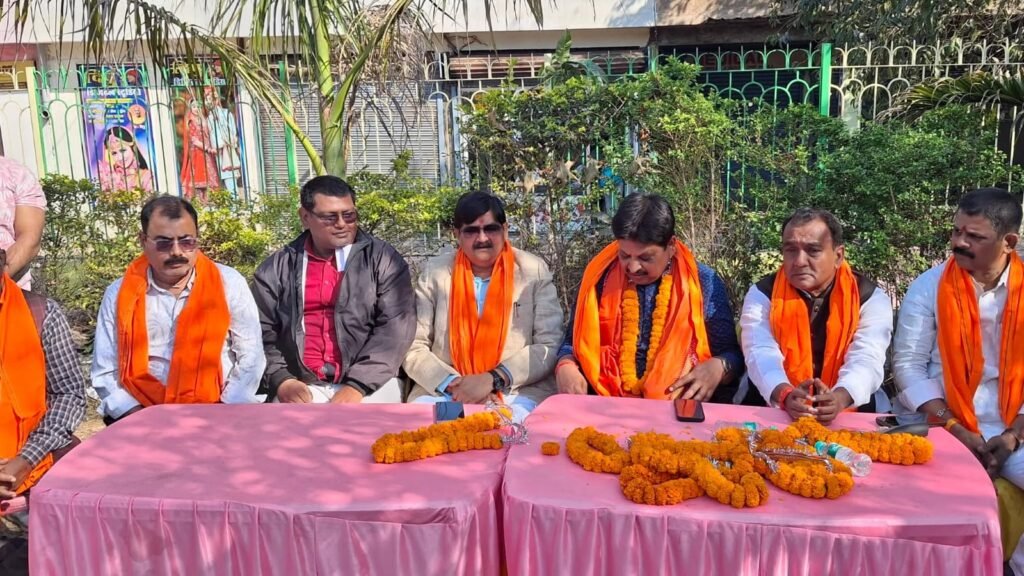 बीजेपी समर्थित मेयर प्रत्याशी संजीव कुमार का चुनावी जनसंपर्क अभियान तेज…