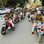 अपराध नियंत्रण व अड्डाबाजी के रोकतहम हेतु सिटी हॉक्स का फ्लैग मार्च, शरारती तत्वों को पुलिस का कड़ा संदेश…