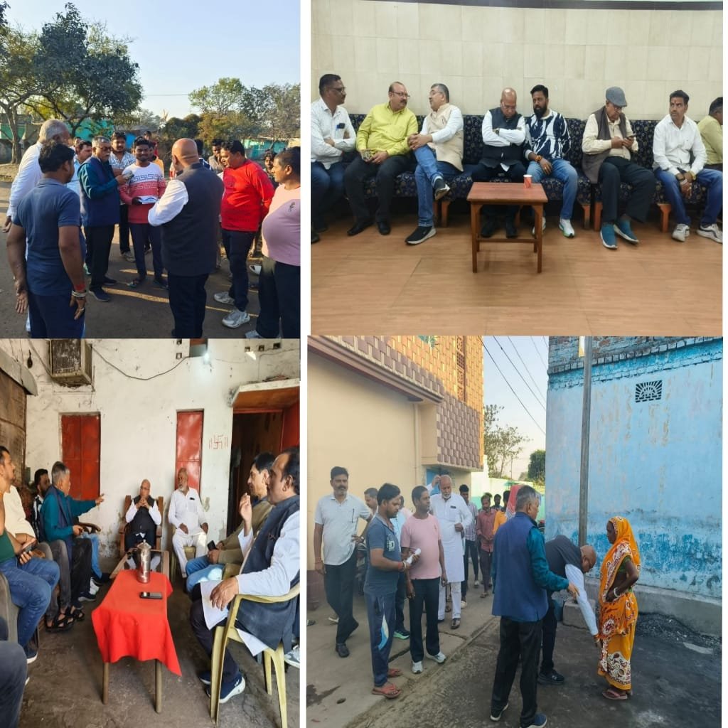 मेयर प्रत्याशी रवि बुंदेला ने कतरास के इलाकों में चलाया जनसंपर्क अभियान,ICA अध्यक्ष से की मुलाकात….