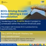 बीसीसीएल ने क्षमता विस्तार की दिशा में बढ़ाए कदम; 15 MTPA ब्लॉक-E परियोजना और भोजूडीह वाशरी के माध्यम से उत्पादन में होगी वृद्धि…