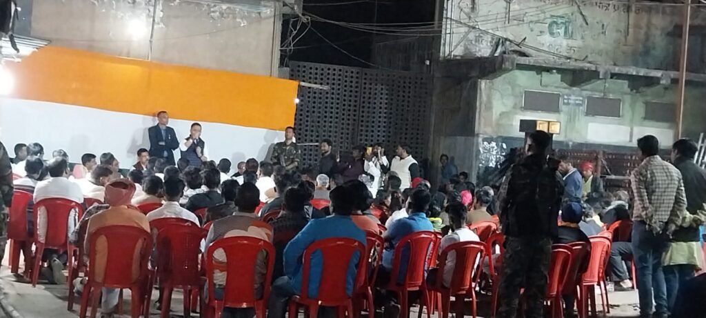 केंदुआ बाजार में नगर निकाय चुनाव को लेकर आमसभा आयोजित…