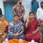 मेयर प्रत्याशी इंदु देवी ने विभिन्न वार्डों में चलाया जनसंपर्क अभियान…