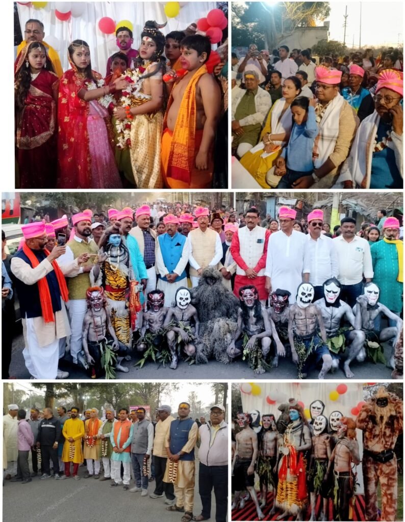 महाशिवरात्रि के अवसर पर सिंदरी में निकाली गई भव्य शिव बारात , विभिन्न मंदिरों और शिवालयों में लोगों ने जलाभिषेक पूजा अर्चना भी किया…