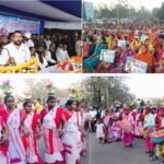 धनबाद मेयर प्रत्याशी संजीव सिंह ने किया भव्य रोड शो और जनसभा…