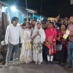 55 नंबर वार्ड महिला पार्षद प्रत्याशी ने चलाया जनसंपर्क अभियान…