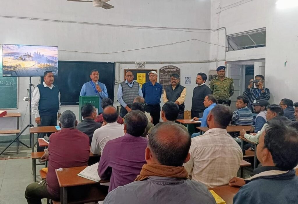 सामान्य प्रेक्षक ने किया प्रशिक्षण केंद्र का दौरा…