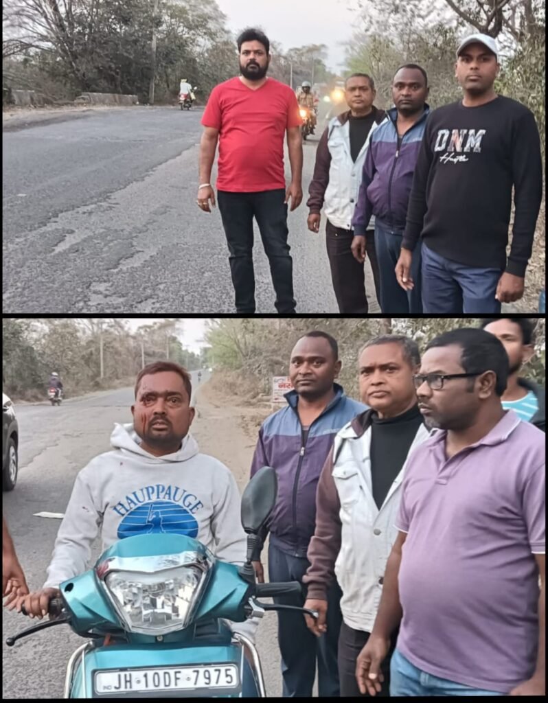 जर्जर हीरक रोड बनी ‘डेथ ट्रैप’, विभाग की लापरवाही के खिलाफ भाकपा माले और ग्रामीणों ने खोला मोर्चा…