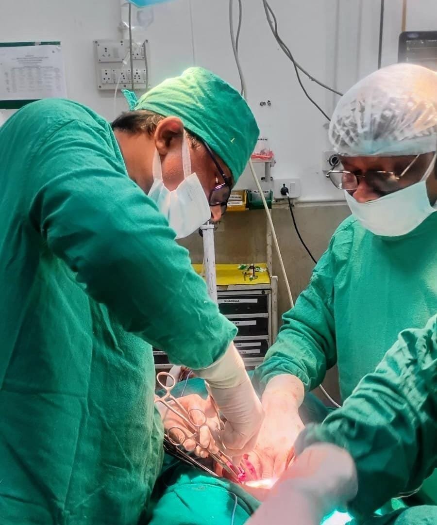 सदर अस्पताल में सफलतापूर्वक लैपरोटॉमी संपन्न..सफल ऑपरेशन से 45 वर्षीय महिला को मिली राहत…