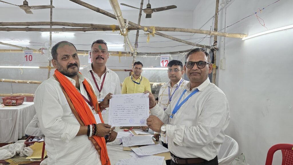 वार्ड संख्या 28 से मनोरंजन कुमार हुई विजय..