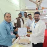 वार्ड संख्या 32 से 2627 वोट प्राप्त कर रश्मि राज हुए विजय…