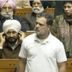 लोकसभा में राहुल गांधी के भाषण के दौरान हंगामा, 8 विपक्षी सांसद निलंबित…