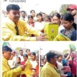 आसनसोल में भाजपा का जनसंपर्क अभियान, युवाओं के बीच खेल सामग्री का वितरण…